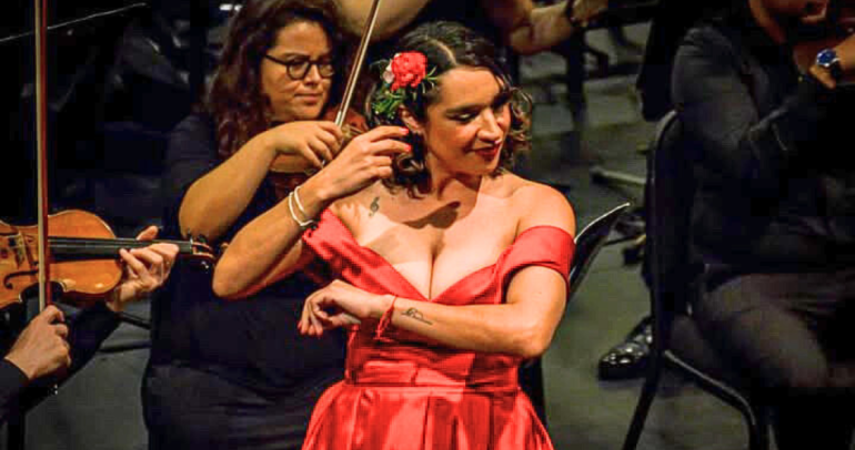La contralto Francisca Muñoz tendrá el papel protagónico. Foto: OSÑ.