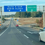 Ruta 5 en Ñuble. Foto: MOP.