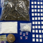 Evidencia de lo incautado. Foto: PDI Ñuble.