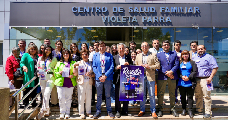 La actividad se realizó en el Cesfam Violeta Parra de Chillán. Foto: SSÑ