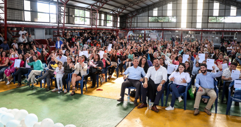 El comité logró el financiamiento del Fondo Solidario (DS49). Foto: Minvu Ñuble
