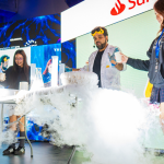 El evento fue una exposición científica. Foto: Ministerio de Ciencia.