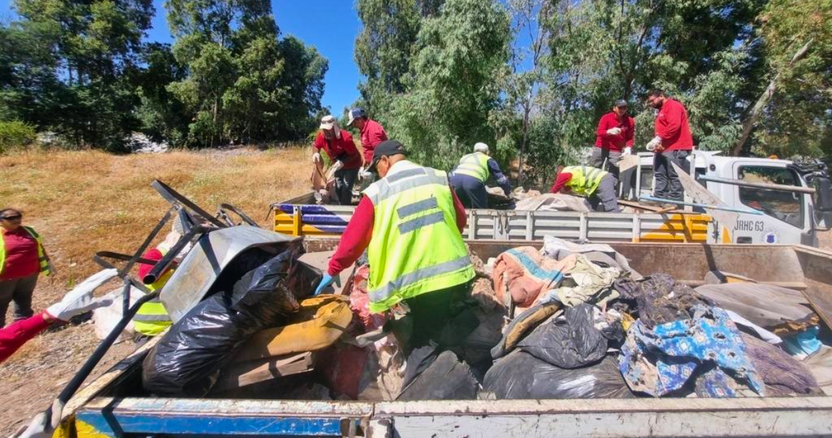 Retiran 6,5 toneladas de basura y escombros en acceso a río en ...