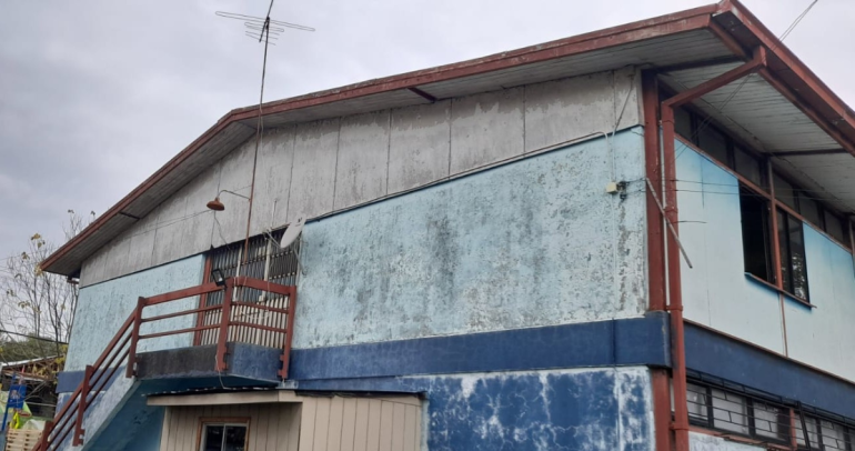 La obra se emplazará en el exinternado mixto. Foto: municipio