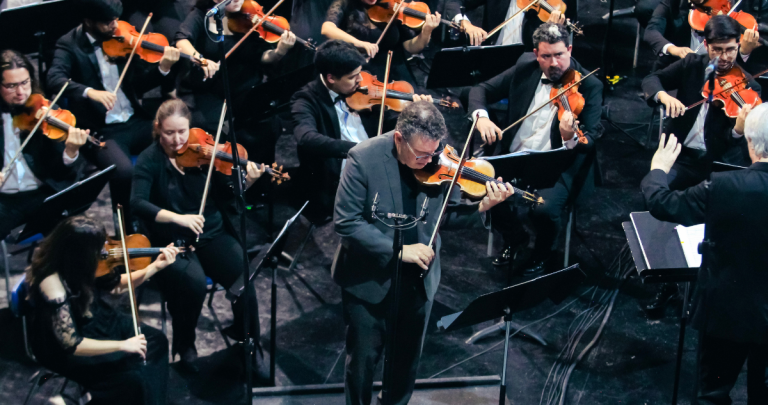 Habrá 60 músicos en escena. Foto: Orquesta Sinfónica de Ñuble.