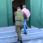 El detenido. Foto: Carabineros.