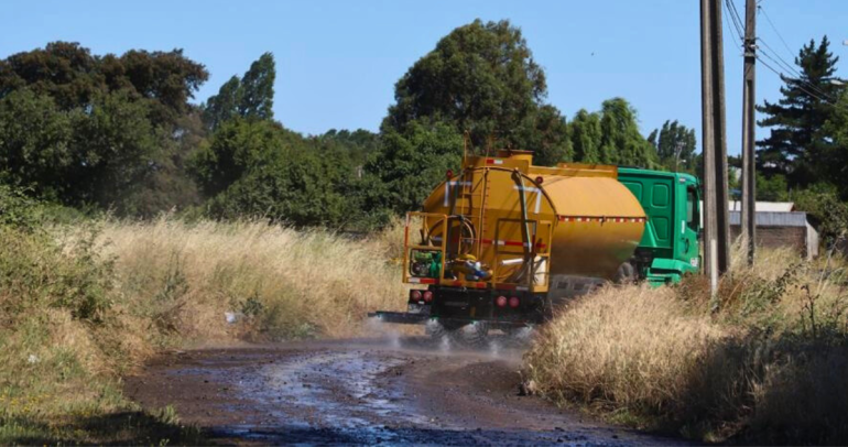 La aplicación contempla 73 mil metros cuadrados. Foto: municipio.