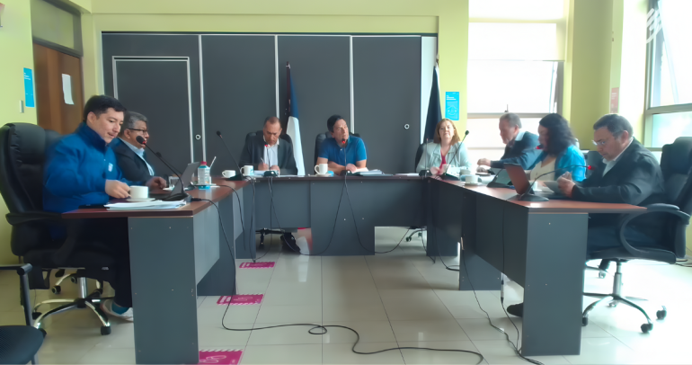 Las sesiones del Concejo son transmitidas por el Facebook del municipio.