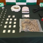 Las drogas incautadas. Foto: Carabineros Ñuble.