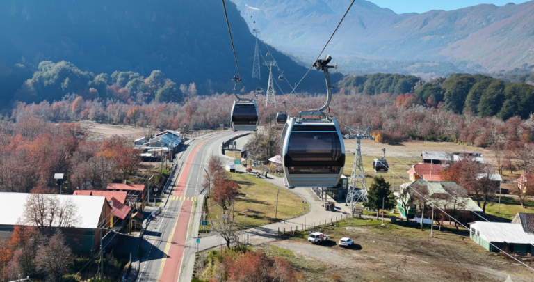 Así se proyecta el teleférico. Imagen: MOP Ñuble.