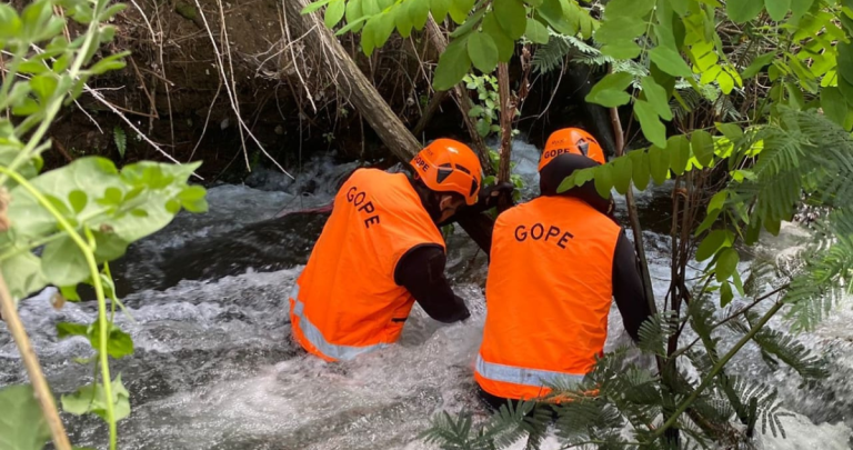 Personal especializado retiró el cuerpo. Foto: Carabineros Ñuble.
