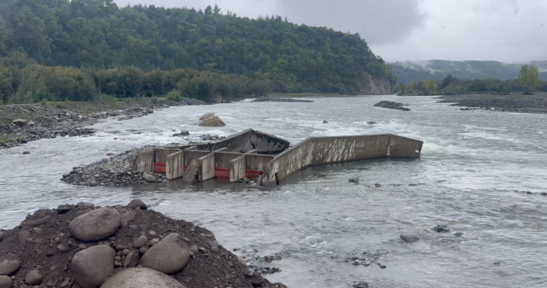 Así está la infraestructura luego de 2 años de las inundaciones. Foto: MOP Ñuble.