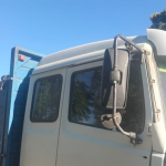 El camión con la madera robada. Foto: Carabineros Ñuble.