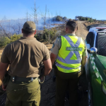 La policía llegó al lugar. Foto: Carabineros Ñuble.