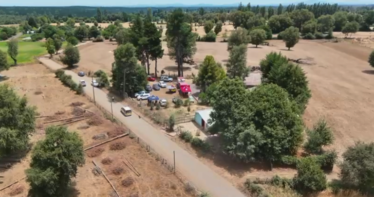 Imágenes de labores de búsqueda rescatadas con el dron. Foto: PDI Ñuble