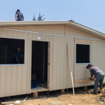 Vivienda de emergencia. Foto: SENAPRED