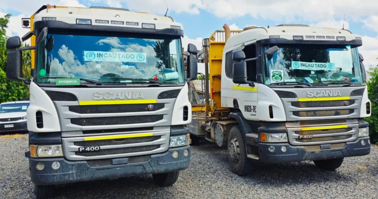 Lo incautado. Foto: Carabineros.