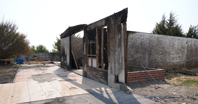 El fuego arrasó con miles de hectáreas. Foto: Delegación Presidencial Ñuble.