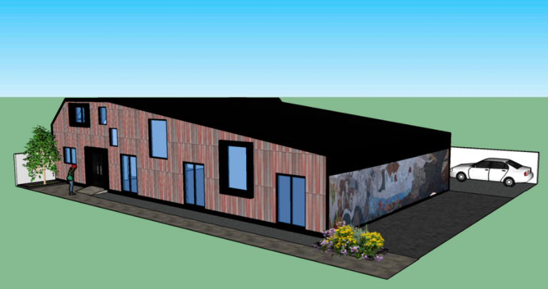 Así proyectan la infraestructura. Imagen: Minvu.