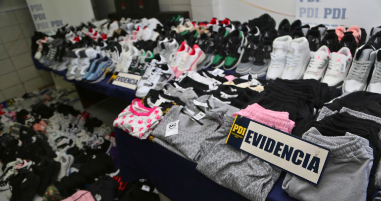 Parte de lo incautado. Foto: PDI Ñuble.