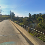 Puente El Diablo, río Chillán. Foto de contexto: Google Street VIew.