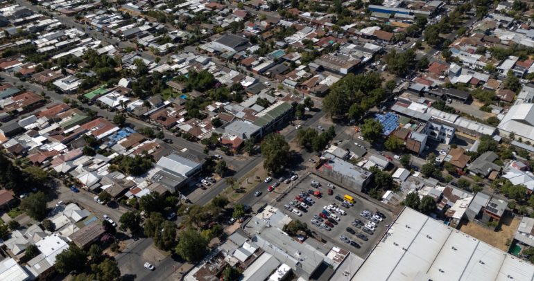 Avenida Argentina en Chillán. Foto: GORE Ñuble