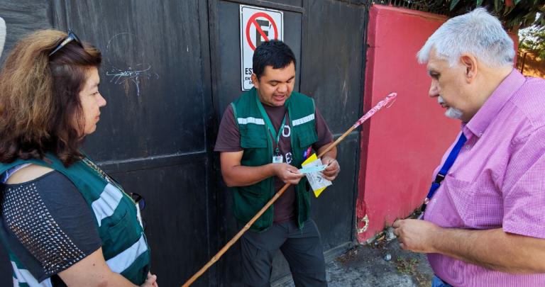 Las trampas se revisan cada 7 días. Foto: SAG Ñuble.