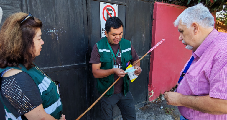 Las trampas se revisan cada 7 días. Foto: SAG Ñuble.