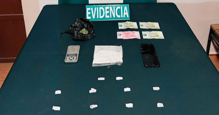 Parte de lo incautado. Foto: Carabineros Ñuble.