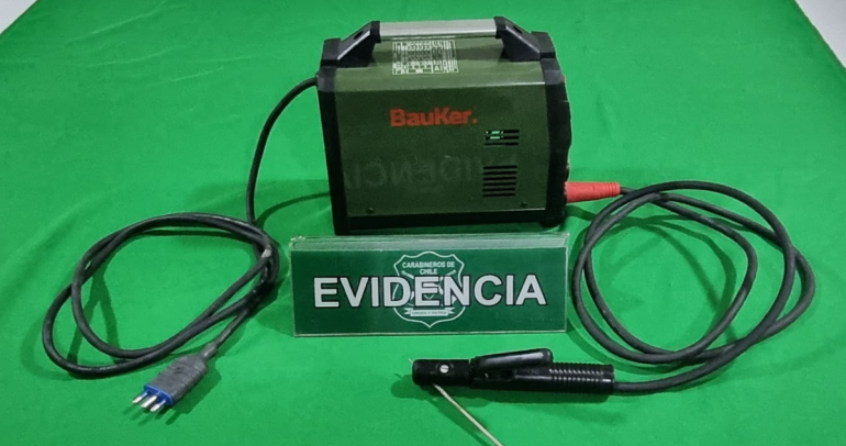 Lo incautado por Carabineros. Foto: Carabineros Ñuble.