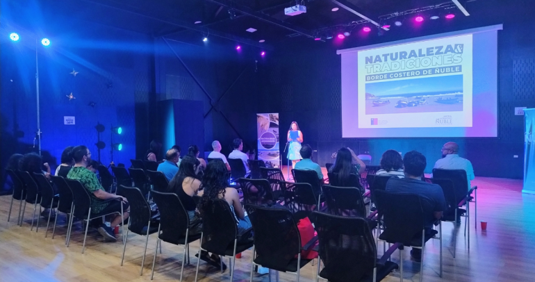 El documental se presentó en Chillán.