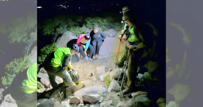 Foto del rescate: Carabineros Ñuble