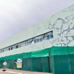 Así está la fachada a día de hoy: a futuro estará llena de elementos visuales. Foto: SSÑ.