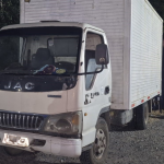 Camión involucrado. Foto: PDI Ñuble.