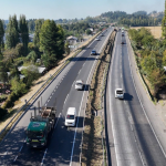 Ruta 5 Sur en Ñuble. Foto: MOP