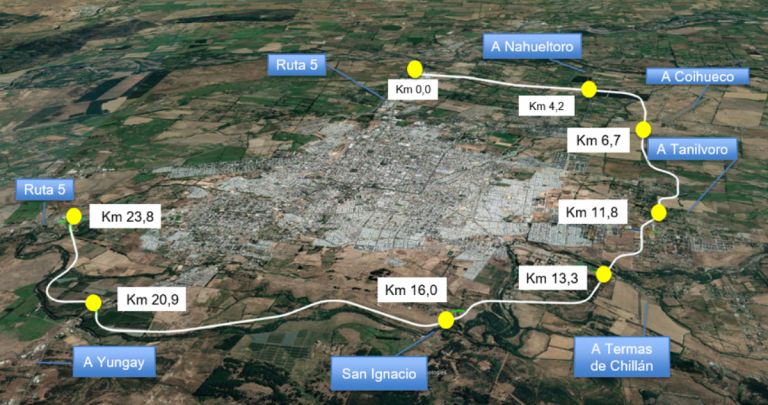 Así se proyecta la obra. Foto: MOP Ñuble.