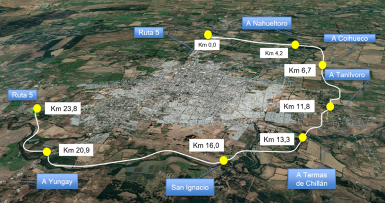 Así se proyecta la obra. Foto: MOP Ñuble.