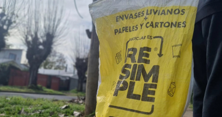 El convenio es ejecutado con ReSimple. Foto: municipio