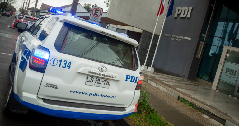 PDI San Carlos. Foto de contexto: PDI Ñuble