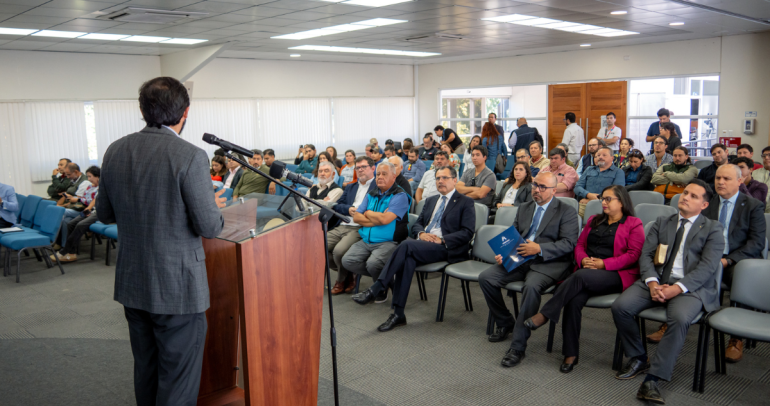 Inicio de la actividad. Foto: GORE Ñuble