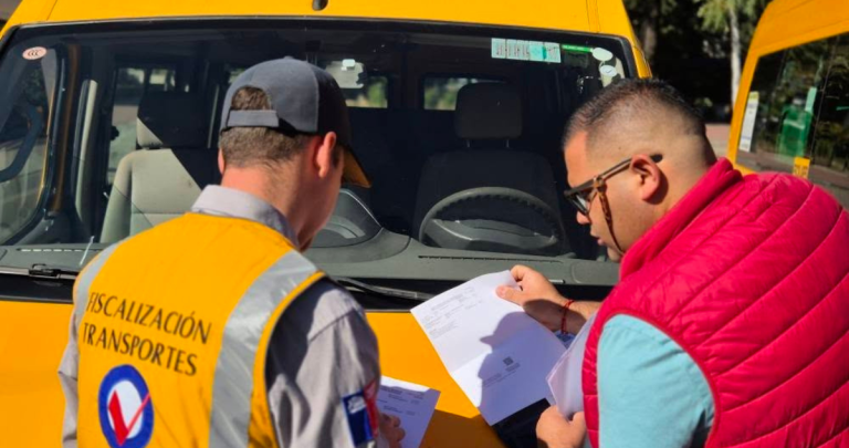 Fiscalización. Foto: Seremi de Transportes