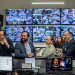 Inauguración de las cámaras. Foto: GORE Ñuble