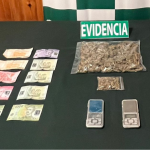 Evidencia de lo incautado. Foto: Carabineros Ñuble