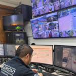 Central de Comunicaciones y Televigilancia. Foto: Municipalidad de Chillán Viejo.