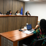 Sesión de la Comisión de Libertad Condicional. Foto: Corte de Apelaciones de Chillán.