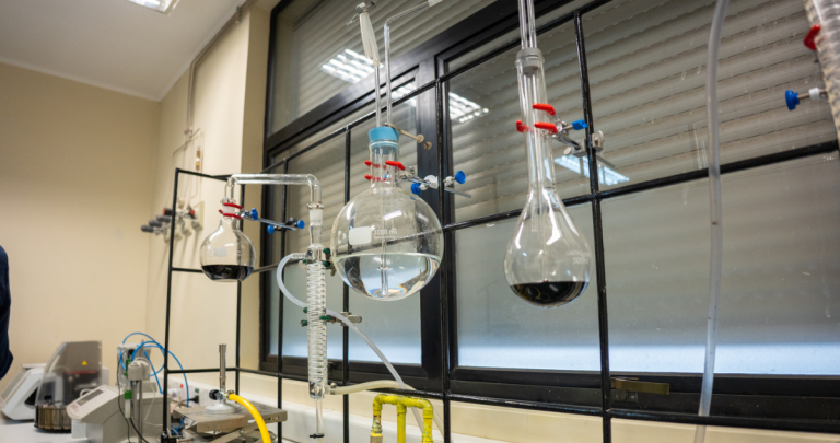 Parte del laboratorio, Foto: GORE Ñuble.