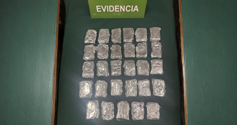 Lo incautado. Foto: Carabineros Ñuble