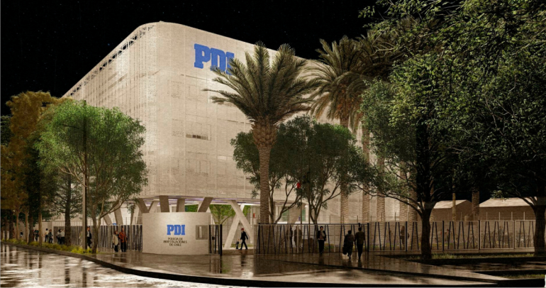 Así proyectan el edificio. Imagen: MOP Ñuble