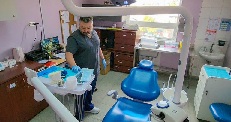 Box dental del CESFAM. Foto: municipio