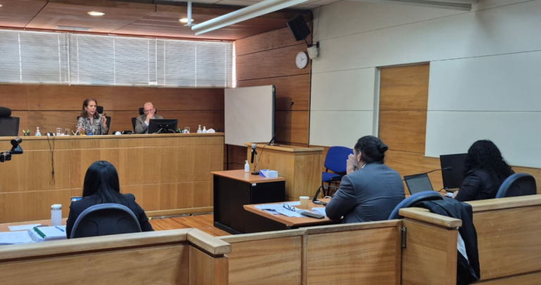 Primera jornada del juicio. Foto: Fiscalía